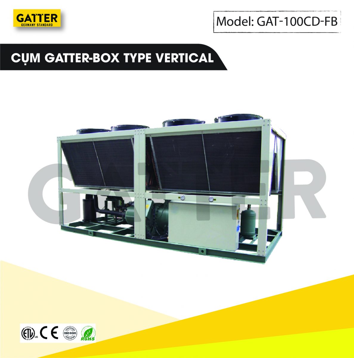 Cụm máy nén Gatter-box GAT-100CD-FB