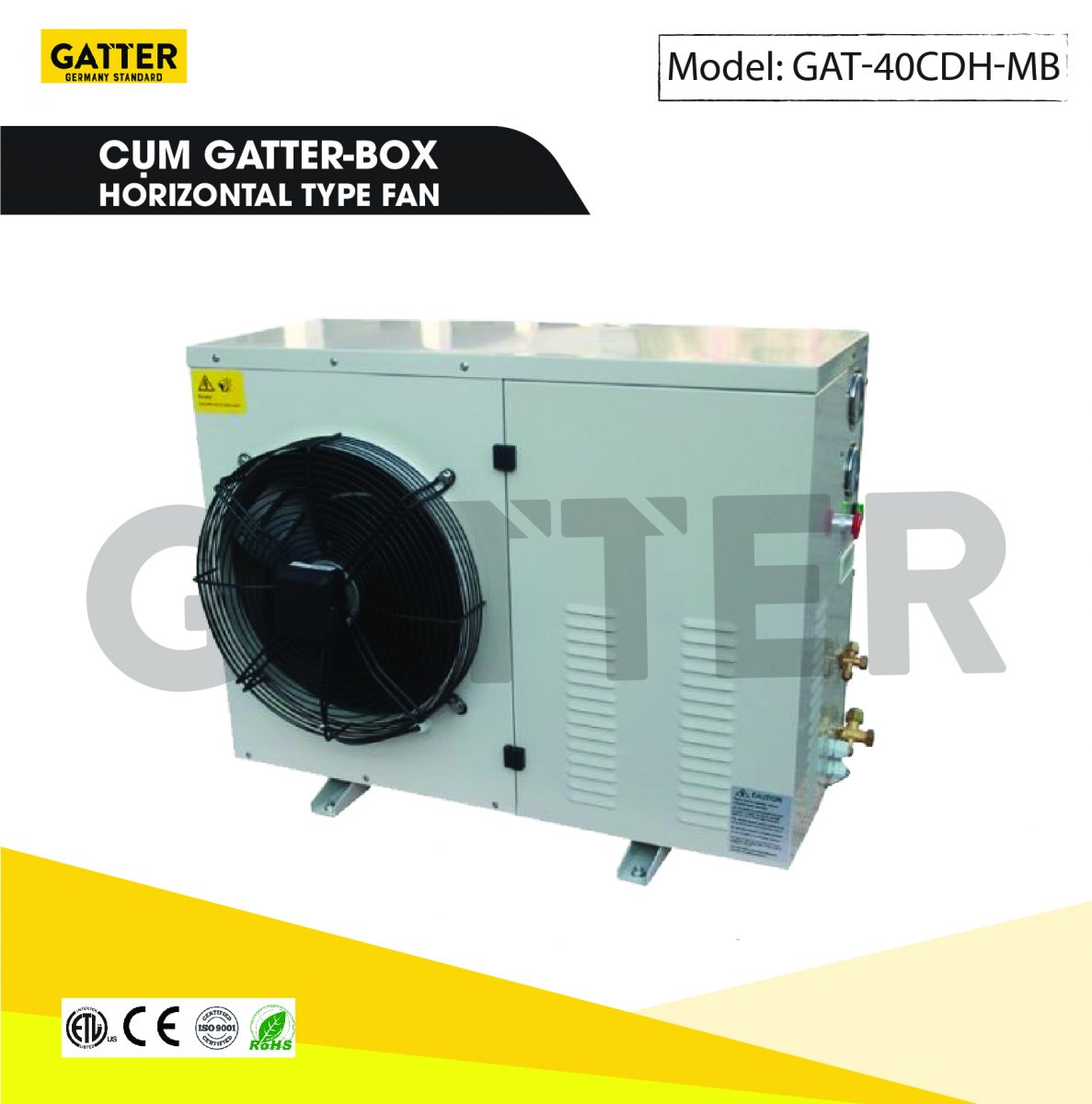 Cụm Gatter-box GAT-40CDH-MB 4 HP