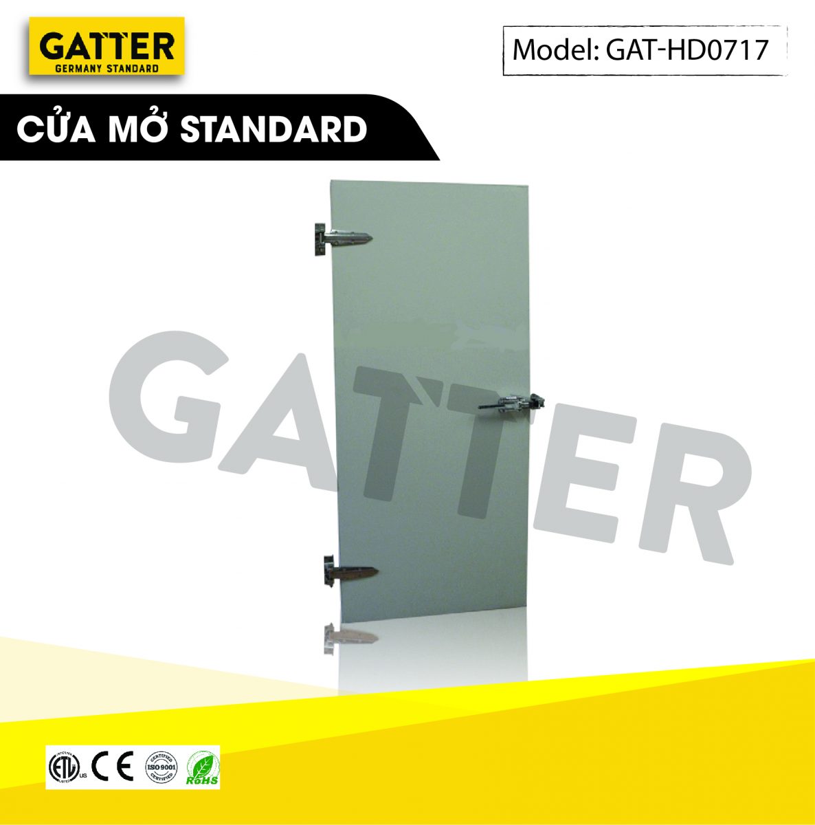 Cửa mở kho lạnh Standard GAT-HD/0717