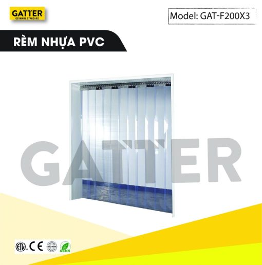 Rèm nhựa PVC GAT-F200X3