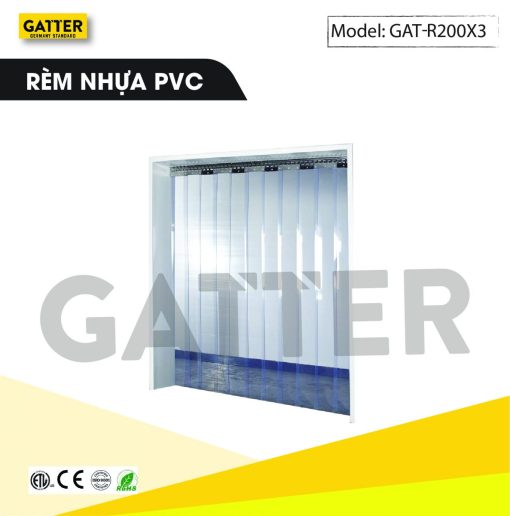 Rèm nhựa PVC GAT-R200X3