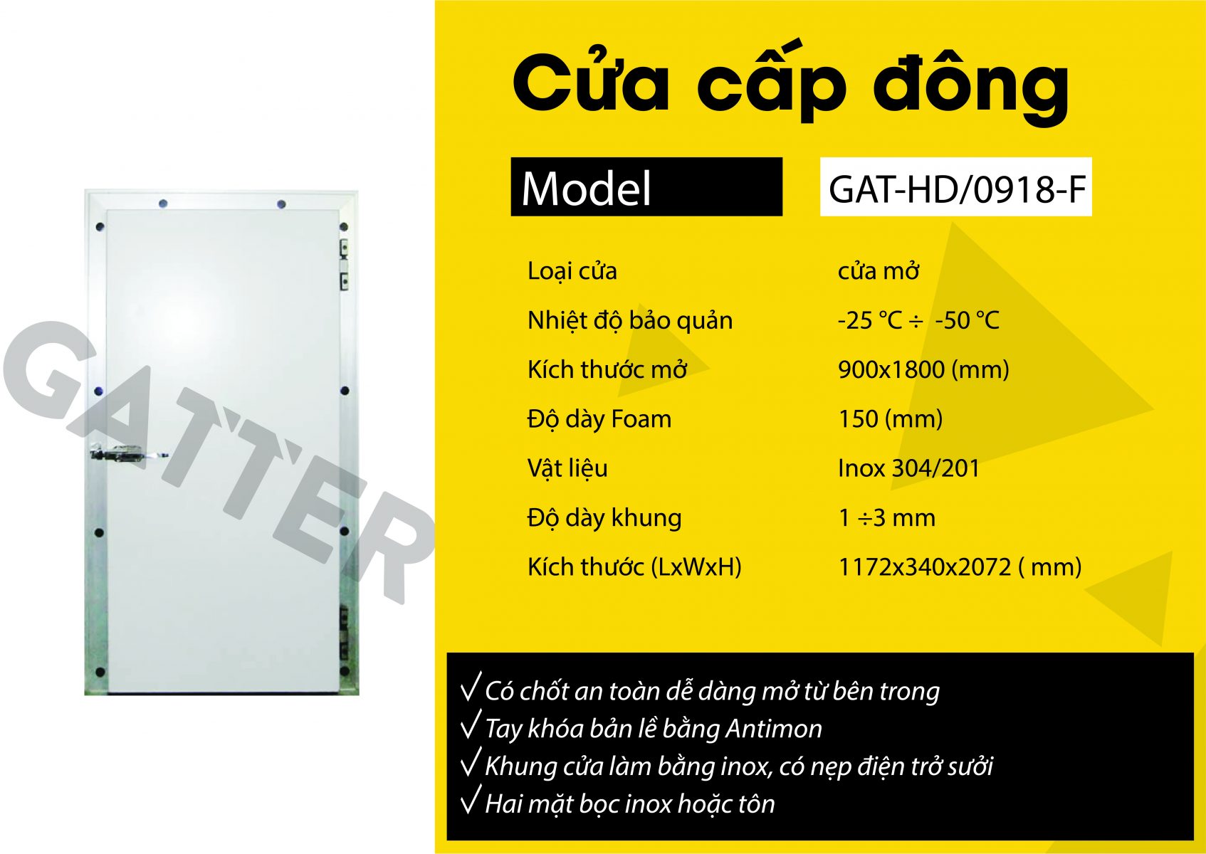 CỬA TRƯỢT STANDARD