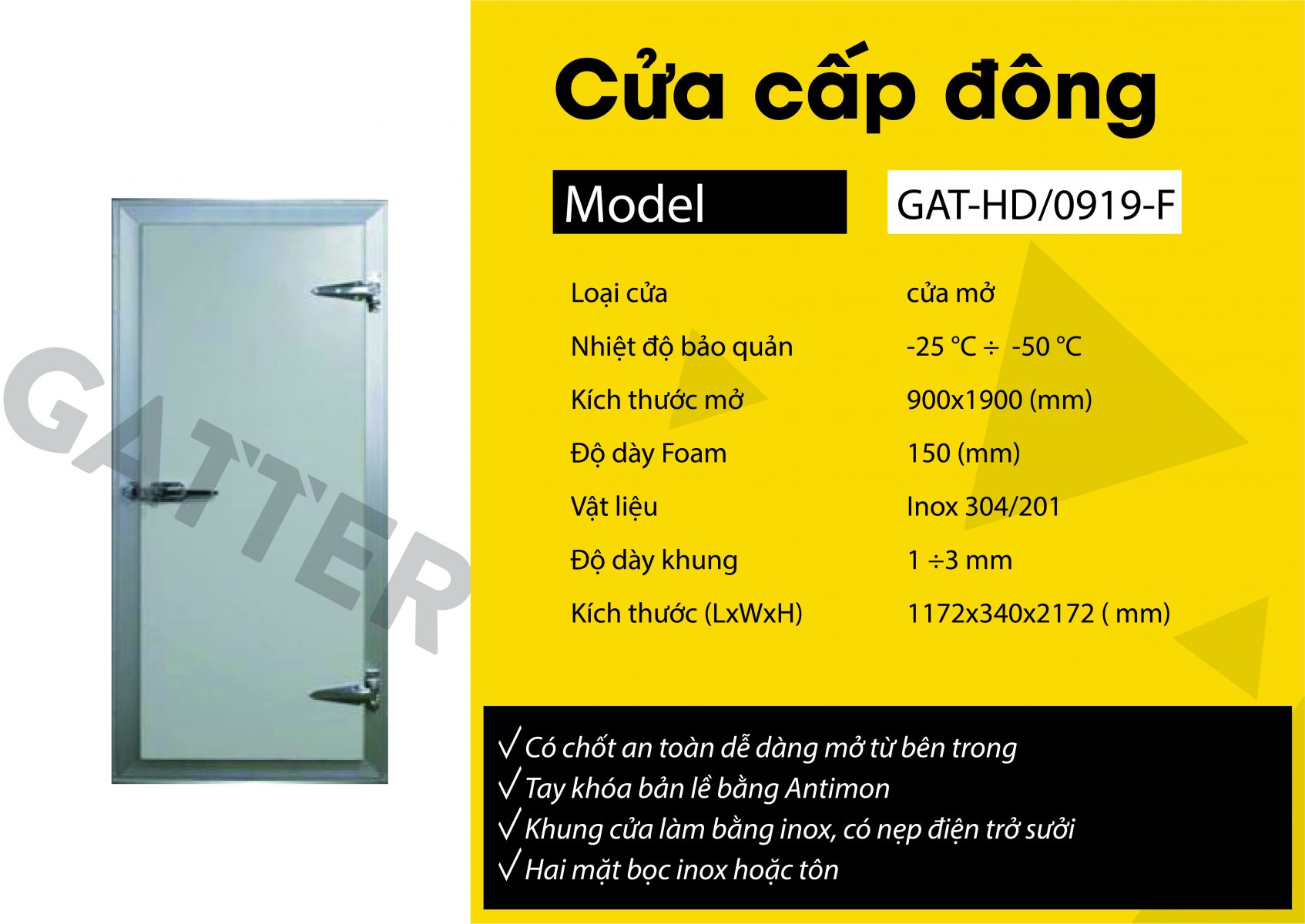 CỬA TRƯỢT STANDARD