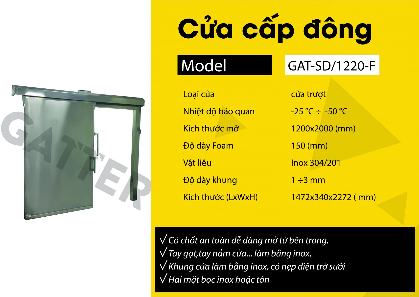 CỬA TRƯỢT STANDARD