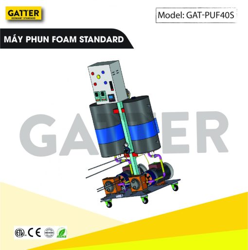 Máy phun Foam Standard GAT-PUF40S